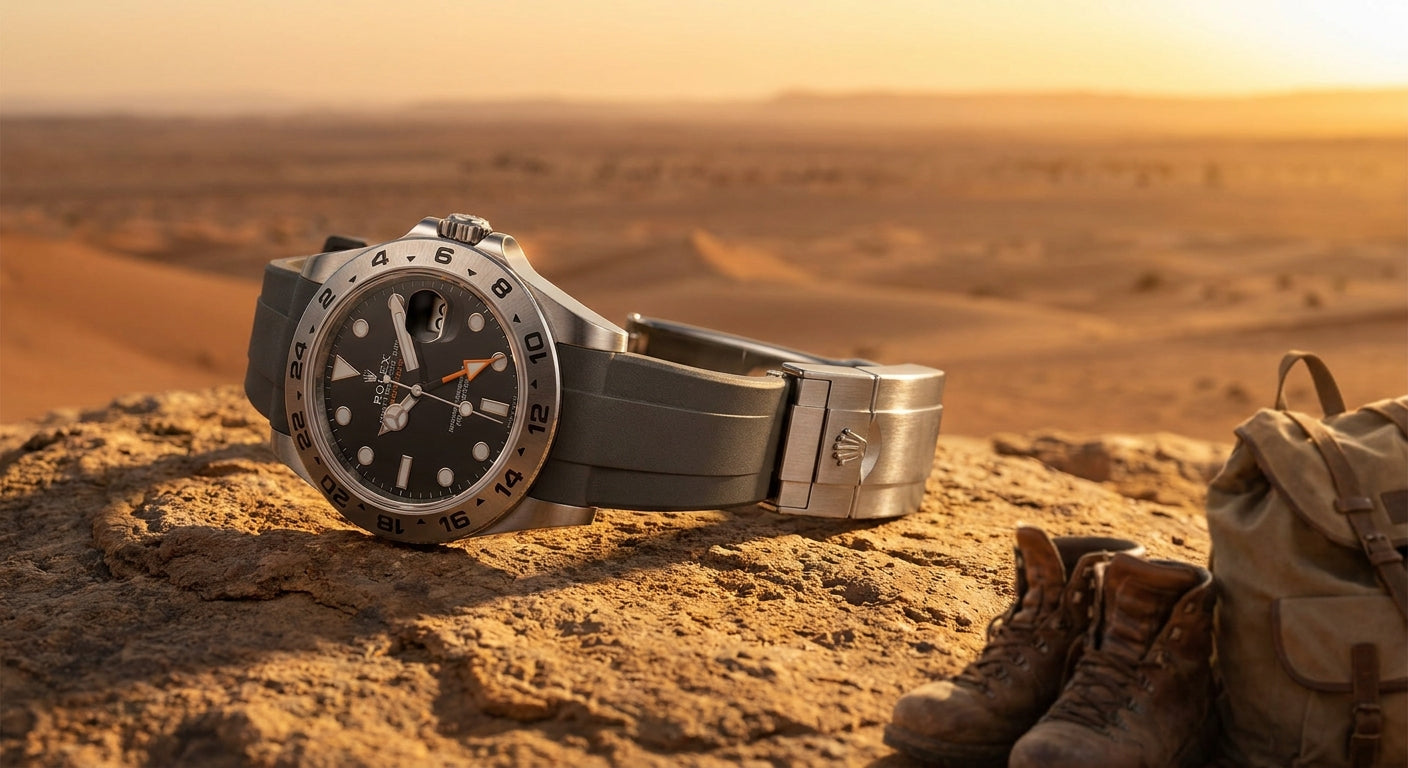Rolex Rubber Straps for Desert Trips