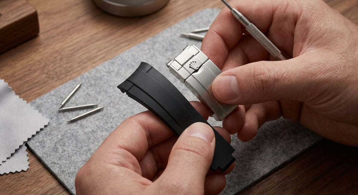 How to Check Rubber Strap Compatibility With a Glidelock Clasp