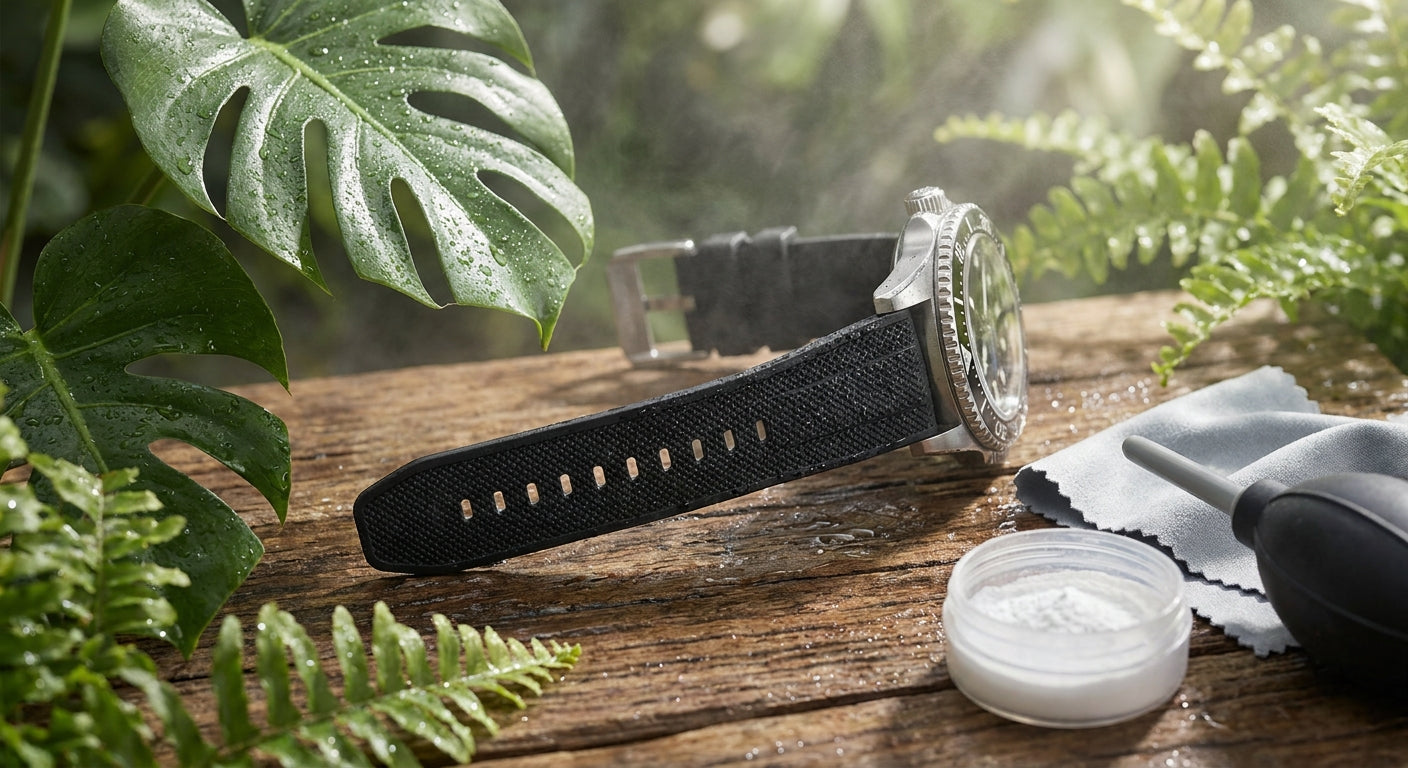 How to Prevent Rubber Strap Odor in Humid Climates