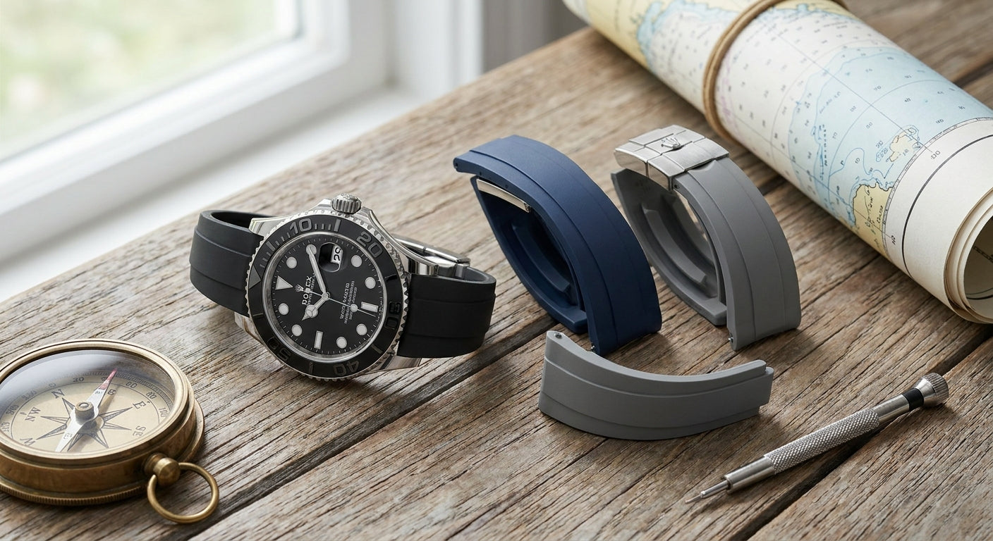 Best Rubber Strap for Rolex Yacht-Master 40