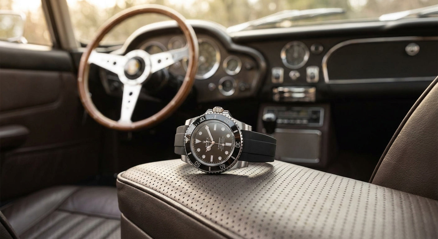 Rolex Rubber Straps for Car Enthusiasts