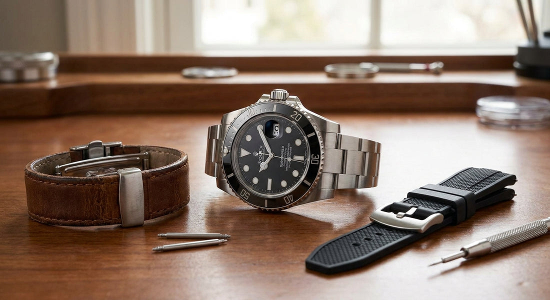 Rolex Rubber Straps for Switching From a Leather Strap