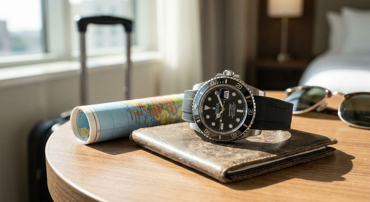 Rolex Rubber Straps for Frequent Travelers