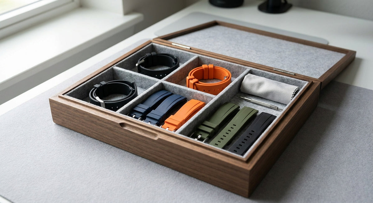 How to Store Rubber Watch Straps Properly