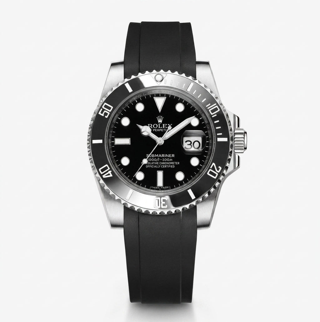 FKM rubber straps for the Rolex Submariner