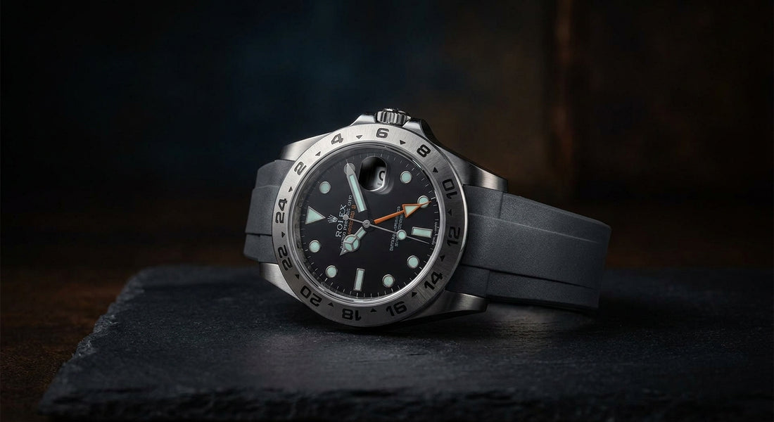 أفضل سير مطاطي لساعة Rolex Explorer II