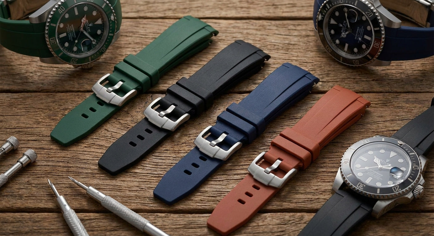 FKM Rubber Watch Strap Guide