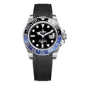 Rolex GMT-Master II rubber strap - Black - ZERATI