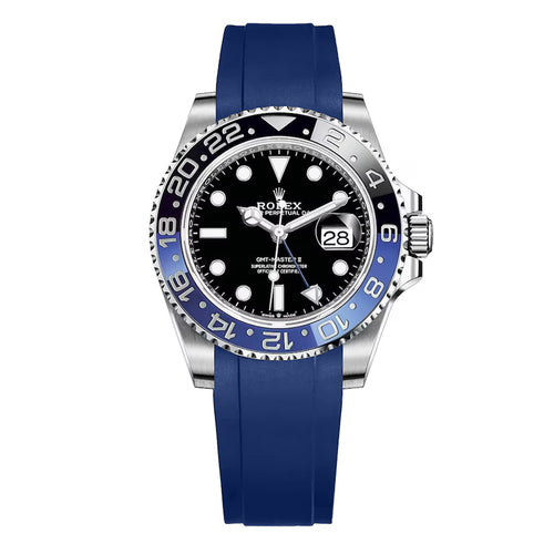Rolex GMT-Master II rubber strap - Blue - ZERATI